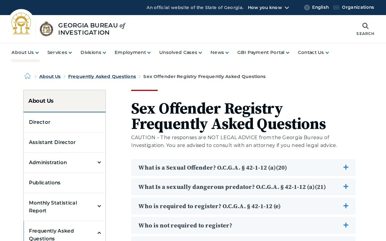Liberty County sex offender registry search FAQ